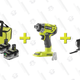 RYOBI 2-Pack Power Tool Kits | $99 | Home Depot